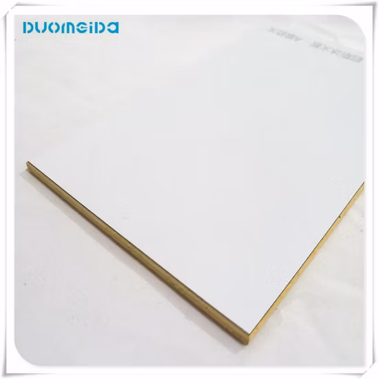 Panneau en nid d'abeille composé de Sanwich de feuille en aluminium de revêtement extérieur pour la décoration intérieure de mur rideau