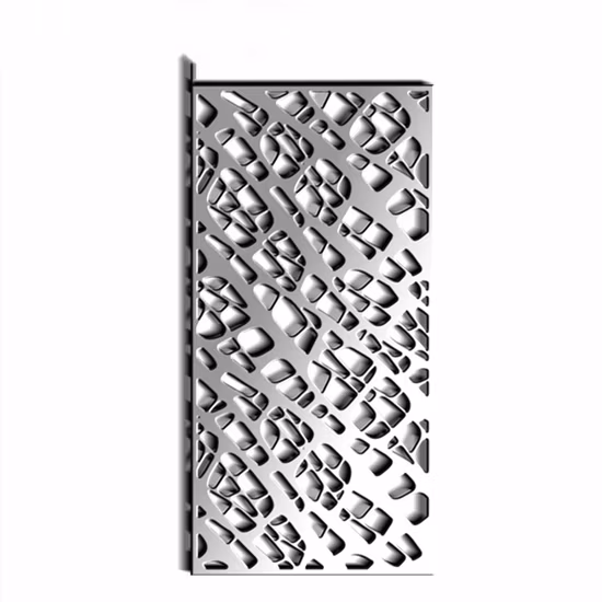 Le panneau de plafond décoratif de découpage de laser a découpé le plafond en aluminium en métal de panneau perforé décoratif